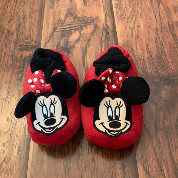 Disney Other - 9/10 Mini Mouse slippers. Warn once